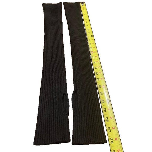 Long Warm Sweater Arm Warmers - Picture 5 of 8